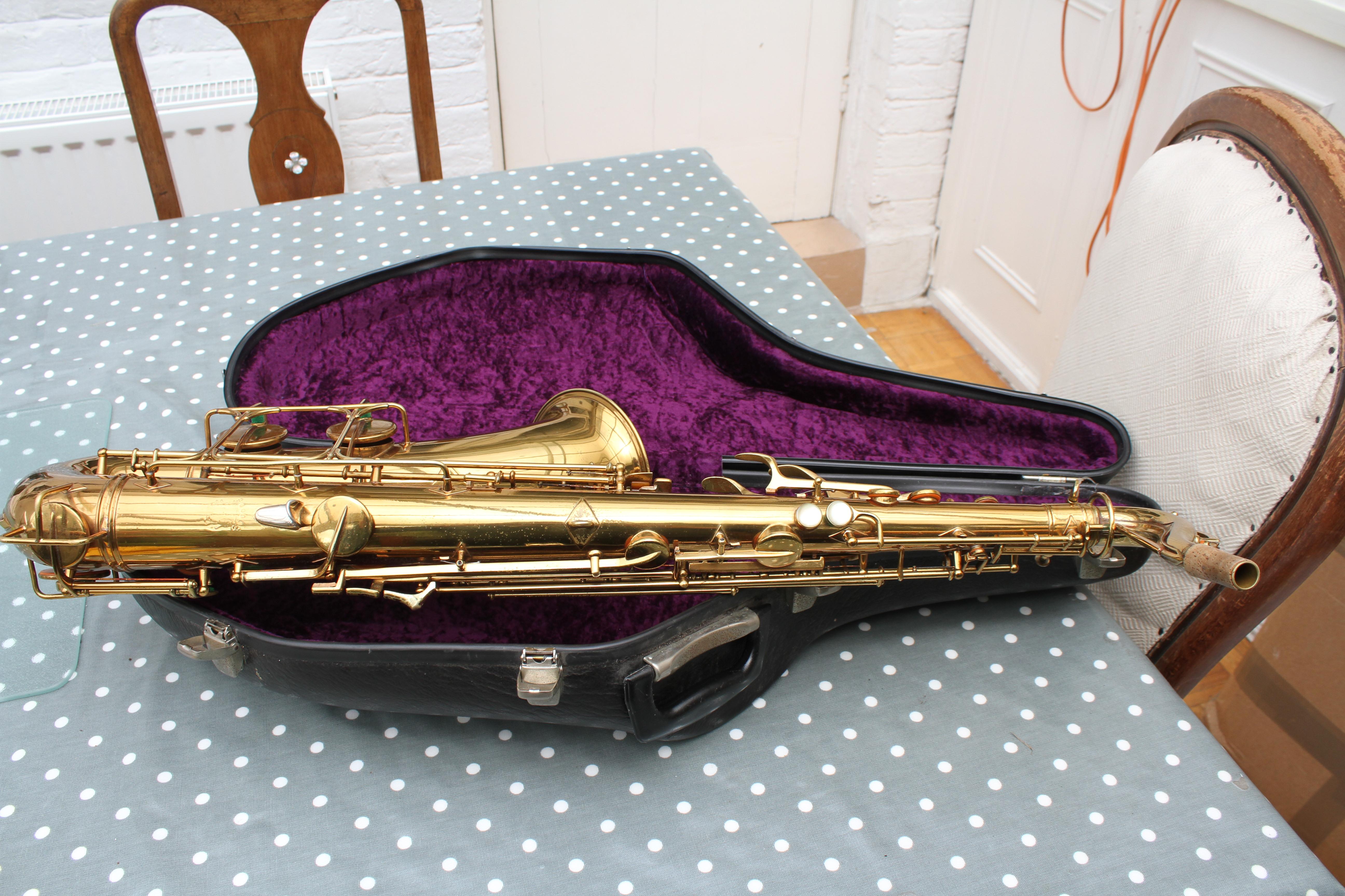 worthpoint beuscher 1929 tenor saxophone